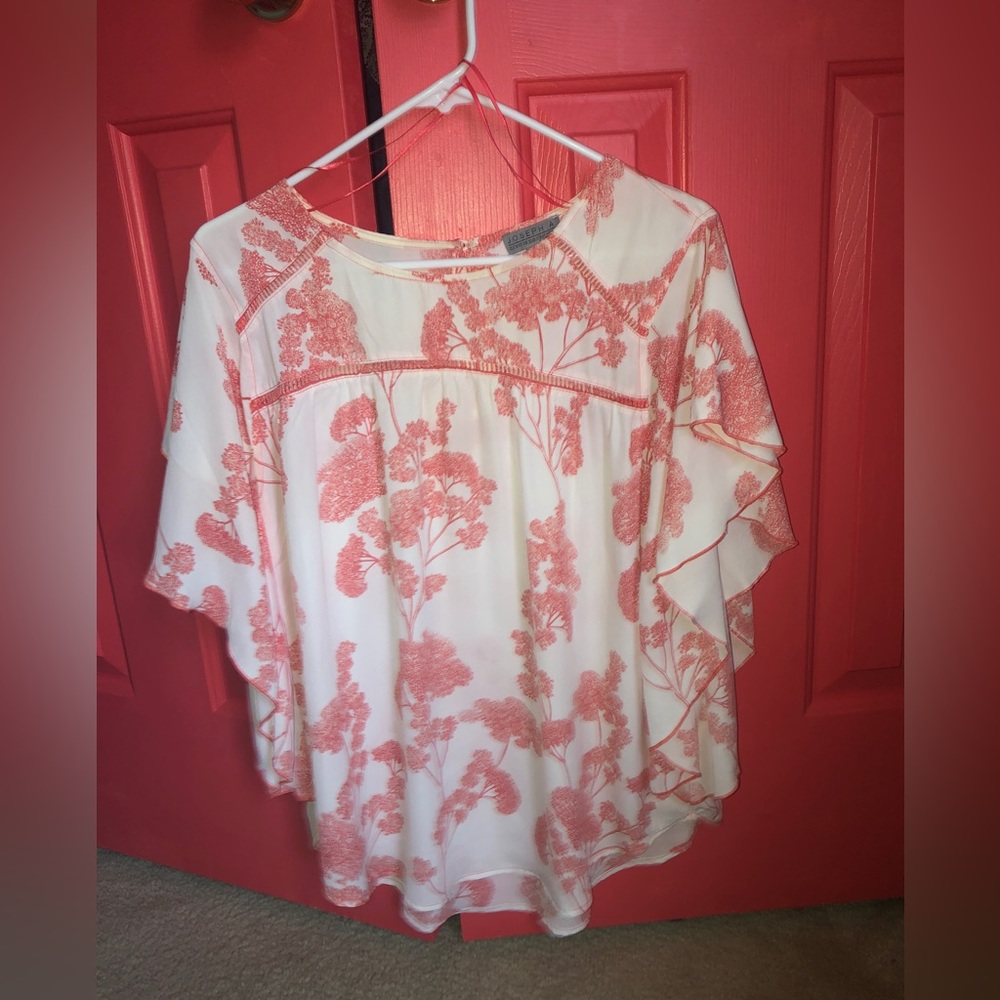 Joseph A Boho flowy short sleeve top